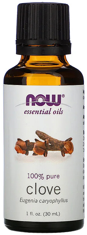 Olejek goździkowy - Now Foods Essential Oils 100% Pure Clove — Zdjęcie N1