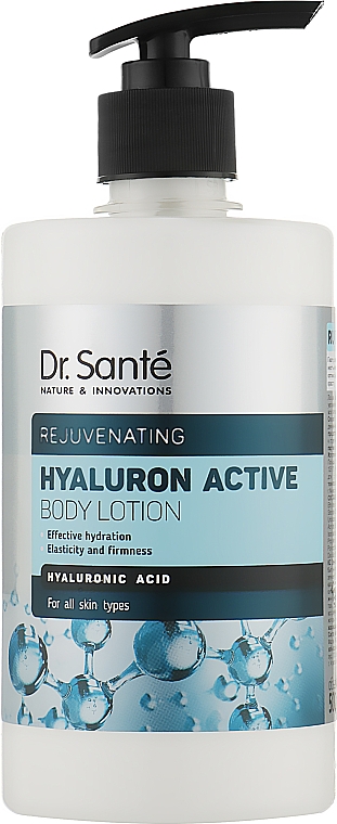 Balsam do ciała z kwasem hialuronowym - Dr Sante Hyaluron Active Rejuvenating Body Lotion