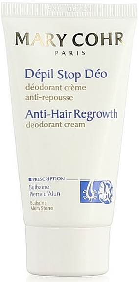 Dezodorant w kremie przeciw odrastaniu włosów - Mary Cohr Anti Hair Regrowth Deodorant Cream — Zdjęcie N1