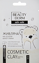 Kup Kosmetyczna maska ​​do twarzy na początku drugiej glinki odżywiającej - Beauty Derm Skin Care Cosmetic Clay