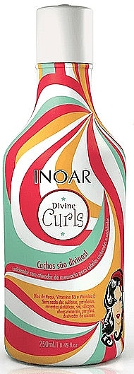 Odżywka do włosów kręconych - Inoar Divine Curls Conditioner — Zdjęcie N1