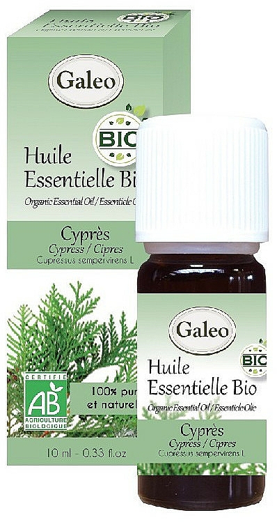 Olejek eteryczny Cyprys - Galeo Organic Essential Oil Cypress — фото N1