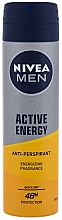 Zestaw - NIVEA Men Active Energy (sh/lot/100ml + sh/gel/250ml + deo/150ml) — Zdjęcie N4