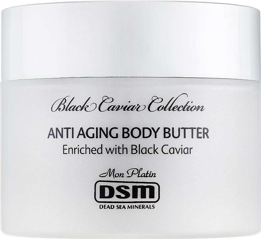 Przeciwstarzeniowy olejek do ciała - Mon Platin DSM Black Caviar Anti-Aging Body Butter — Zdjęcie N2