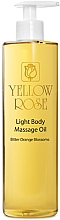 Kup Masło do ciała z olejem z nasion konopi i CBD - Yellow Rose Light Body Massage Oil Bitter Orange (Salon Size)