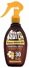 Mleczko samoopalające z olejkiem arganowym - Vivaco Sun Vital Argan Bronz Oil Tanning Milk SPF 30  — Zdjęcie N1