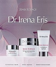 Zestaw - Dr Irena Eris Sensi Science (d/cr/50ml + n/cr/30ml + eye/balm/15ml) — Zdjęcie N1