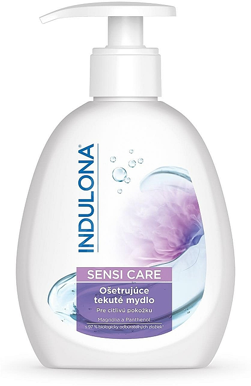 Naturalne mydło w płynie - Indulona Sensi Care Liquid Hand Soap — Zdjęcie N1