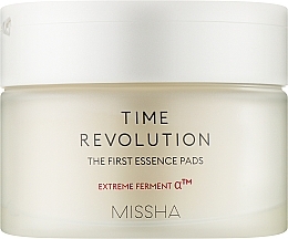 Płatki do twarzy z esencją nawilżającą - Missha Time Revolution The First Essence Pads — Zdjęcie N1