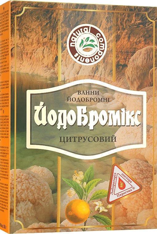 Kąpiele jodowo-bromowe IodoBromiks Citrus - Labolatoria Doktora Pirogova — Zdjęcie N1