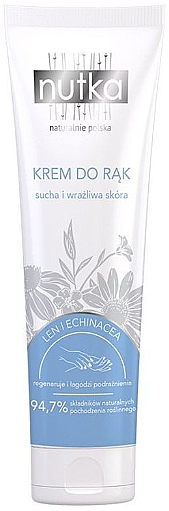 Krem do rąk Len i echinacea - Nutka Hand Cream
