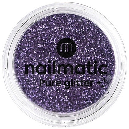 Brokat do paznokci - Nailmatic Pure Glitter Small Purple Glitters — Zdjęcie N1