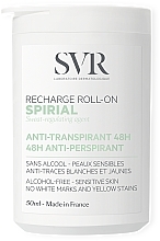 Dezodorant-antyperspirant w kulce - SVR Spirial Recharge Roll-On Anti-Transpirant (wymienny wkład) — Zdjęcie N1