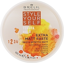 Kup Modelująca pasta do włosów z efektem matującym - Brelil Style Yourself Hold Extra Matt Paste