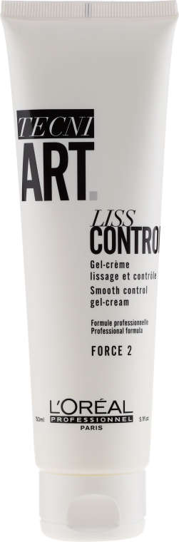 Wygładzający krem-żel do włosów - L'Oreal Professionnel Tecni.Art Liss Control Cream-Gel — Zdjęcie N1