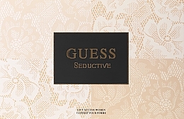 Guess Seductive - Zestaw (edt/75ml + edt/15ml + b/lot/100ml + cosmetic bag/1pc) — Zdjęcie N3