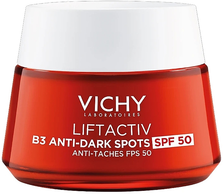 Krem do twarzy - Vichy LiftActiv B3 Anti-Dark Spots Cream SPF50