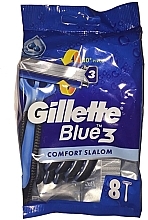 Kup Zestaw jednorazowych maszynek do golenia - Gillette Blue 3 Comfort Slalom