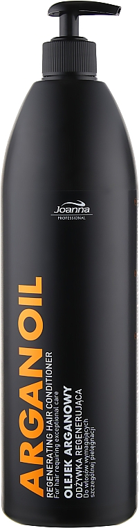 Regenerująca odżywka do włosów suchych i zniszczonych Olej arganowy - Joanna Professional — Zdjęcie N5
