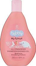 Kup Szampon-żel pod prysznic dla niemowląt o zapachu truskawkowym - Bebble My Friend Shampoo & Shower Gel 2 In 1 Strawberry