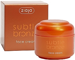 Kup Brązujący krem do twarzy - Ziaja Subtle Bronze Face Care
