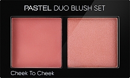 Paleta róży do policzków - Pastel Cheek To Cheek Duo Blush Set — Zdjęcie N2