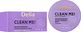 Nawilżający balsam do demakijażu - Delia Clean Me Moisturizing Makeup Remover  — Zdjęcie N2
