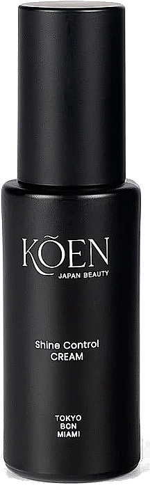 Lekki krem do skóry tłustej i mieszanej - Koen Japan Beauty Hito Shine Control Cream — Zdjęcie N1