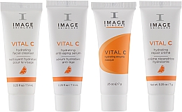 Zestaw - Image Skincare Vital C (f/mask/7.4ml + cleanser/7.4ml + f/cr/7.4ml + ser/7.4ml) — Zdjęcie N2