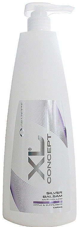 Ochronny balsam przeciw żółtym odcieniom włosów Jabłko i słonecznik - Grazette XL Concept Silver Balsam — Zdjęcie N2