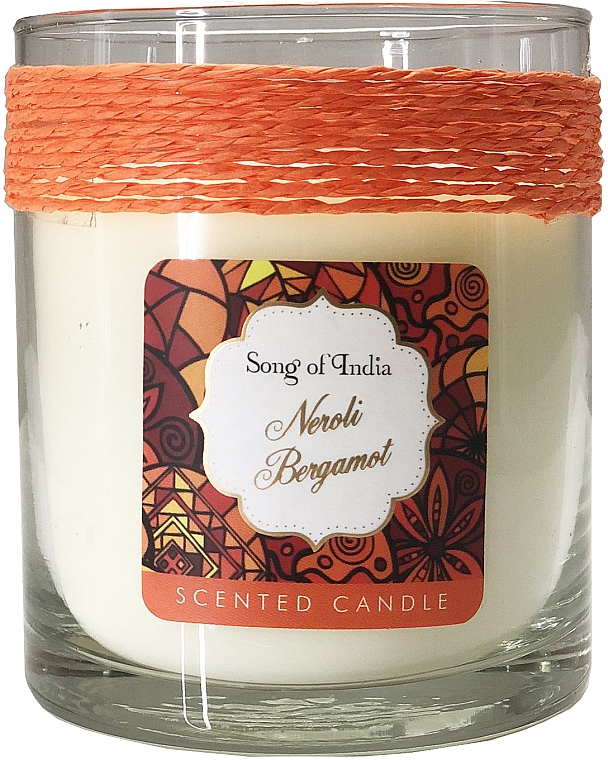 Świeca zapachowa w słoiku Neroli i bergamotka - Song of India Scented Candle — Zdjęcie N2