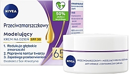 Przeciwzmarszczkowy krem modelujący na dzień 65+ SPF 30 - NIVEA Anti-Wrinkle Day Cream — Zdjęcie N1