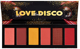Paletka różów do policzków - NYX Professional Makeup Love Lust Disco Sweet Cheeks Blush Palette — Zdjęcie N1