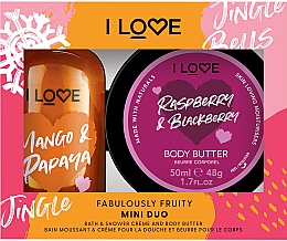 Kup Zestaw - I Love Mini Duo Gift Box Fabulously Fruity (sh/cr/100ml + b/butter/48g)
