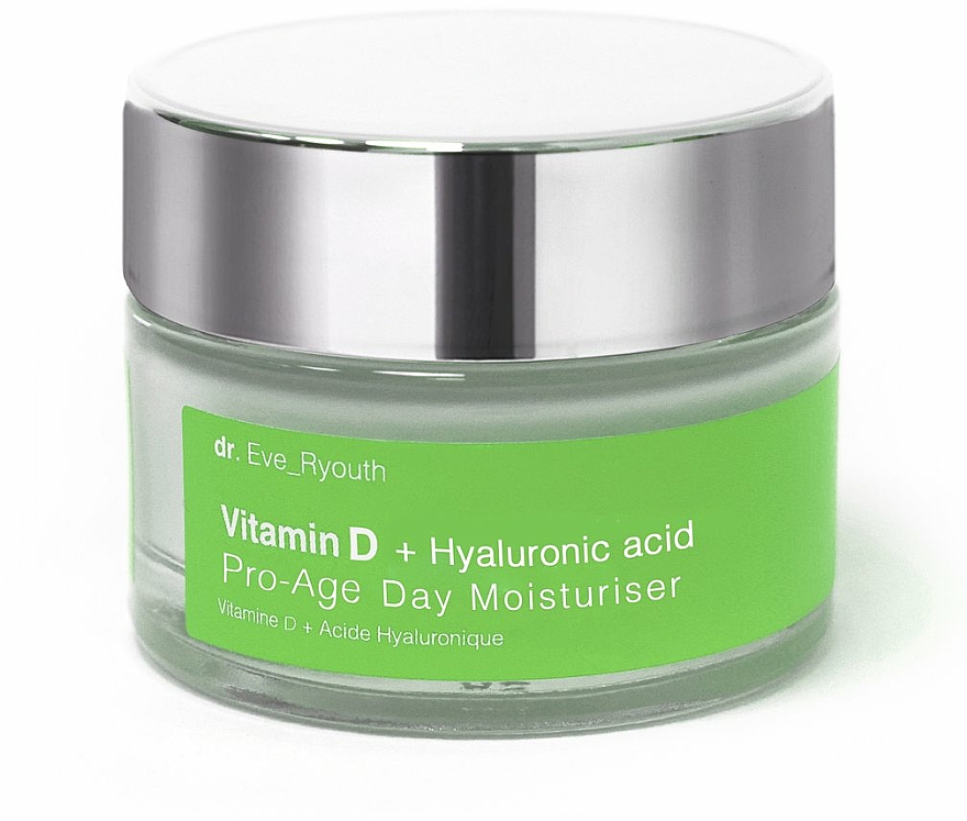 Krem na dzień dla skóry z przebarwieniami - Dr. Eve_Ryouth Vitamin D + Hyaluronic Acid Pro-Age Day Moisturiser — Zdjęcie N1