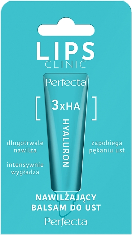 Balsam do ust - Perfecta Lips Clinic 3x Hialuron — Zdjęcie N1