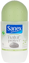 Kup Dezodorant w kulce z ałunem - Sanex Natur Protect 0% Piedra Alumbre Deo Roll-On