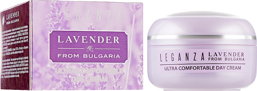 Ultrakomfortowy krem na dzień - Leganza Lavender Ultra Comfortable Day Cream