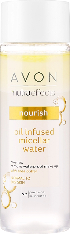 Odżywcza woda micelarna z olejkiem - Avon True Nutra Effects Oil Infused Micellar Water