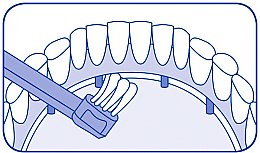 Jednopęczkowa szczoteczka do zębów Single CS 708, fioletowa - Curaprox CS 708 Implant — Zdjęcie N5