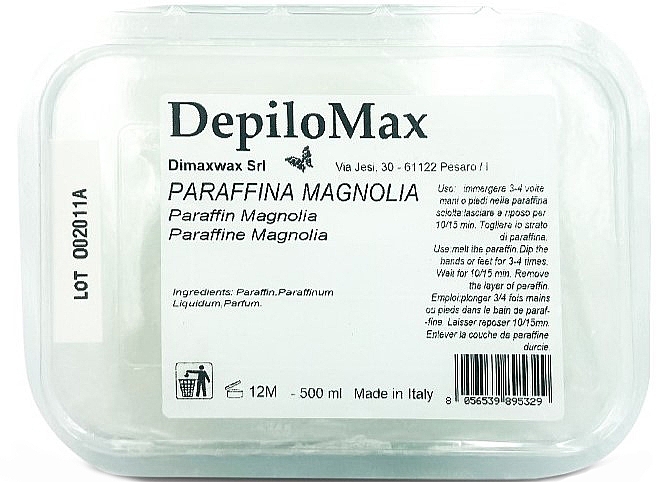 Parafina kosmetyczna Magnolia - DimaxWax DepiloMax Parafin Magnolia — Zdjęcie N1