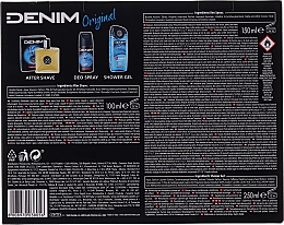 Denim Original - Zestaw (ash/lot 100 ml + deo/spray 150 ml + sh/gel 250 ml) — Zdjęcie N6