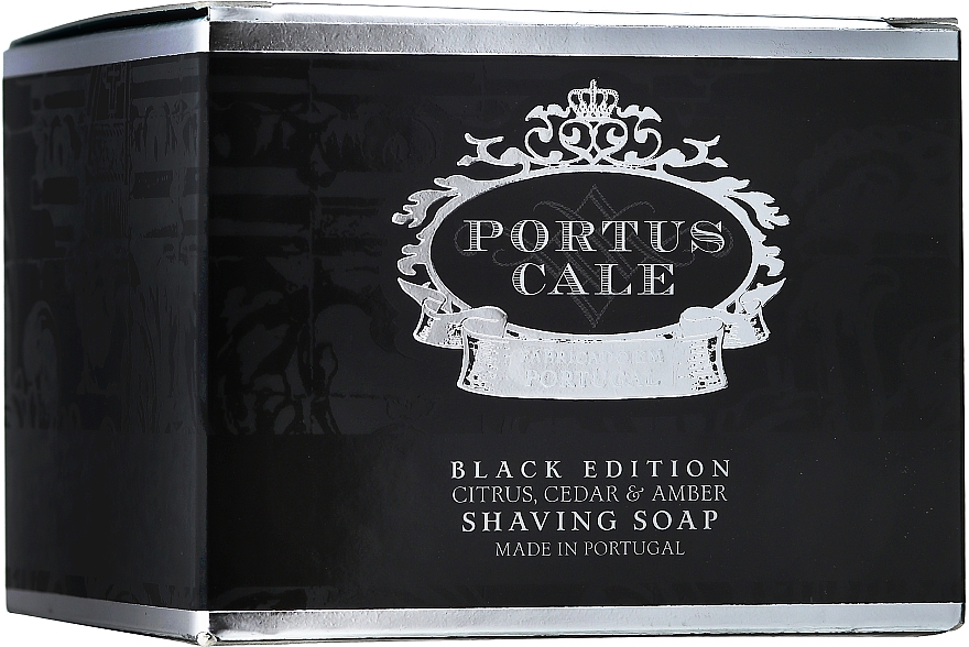 Portus Cale Black Edition - Perfumowane mydło do golenia — Zdjęcie N2
