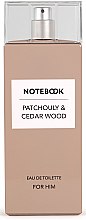 Kup Notebook Fragrances Patchouly & Cedar Wood - Woda toaletowa