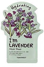 Maseczka do twarzy - Tony Moly I'm Lavender Mask Sheet — Zdjęcie N1