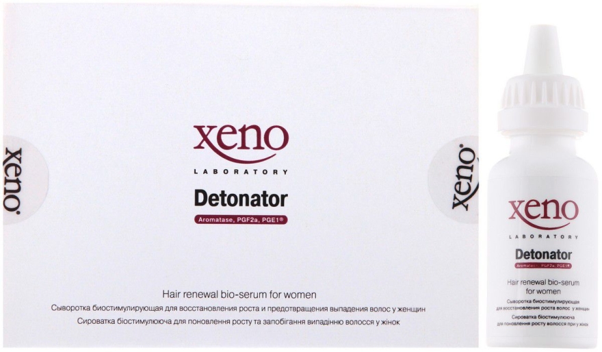 Serum przyspieszające wzrost włosów dla kobiet - Xeno Laboratory Detonator For Woman
