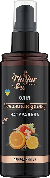 Naturalny olejek do higieny intymnej - Mayur Natural Intime Oil — Zdjęcie N2