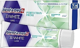 Pasta do zębów - Blend-a-med 3D White Luxe Perfection Fresh Eucalyptus Mint — Zdjęcie N2