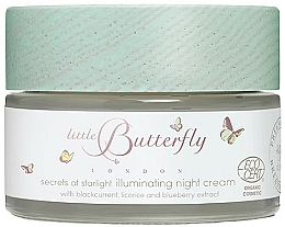 Kup Krem do twarzy na noc - Little Butterfly London Secrets At Starlight Illuminating Night Cream