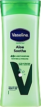 Aloesowy lotion kojący do ciała - Vaseline Intensive Care Aloe Soothe Lotion — Zdjęcie N2